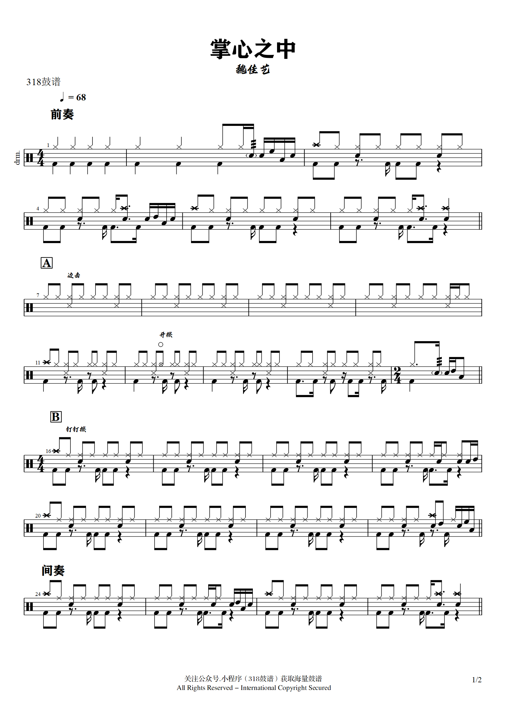 魏佳艺-掌心之中