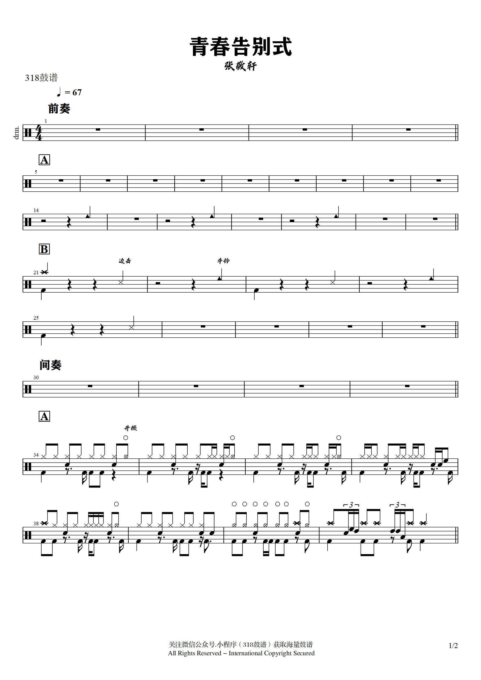 张敬轩-青春告别式