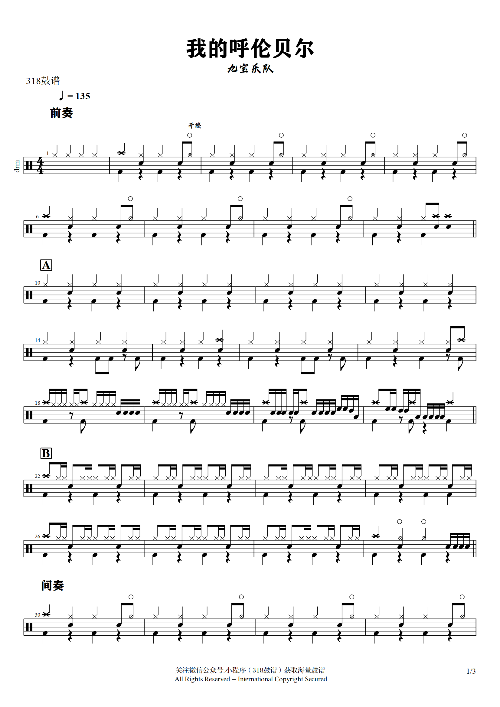 九宝乐队-我的呼伦贝尔