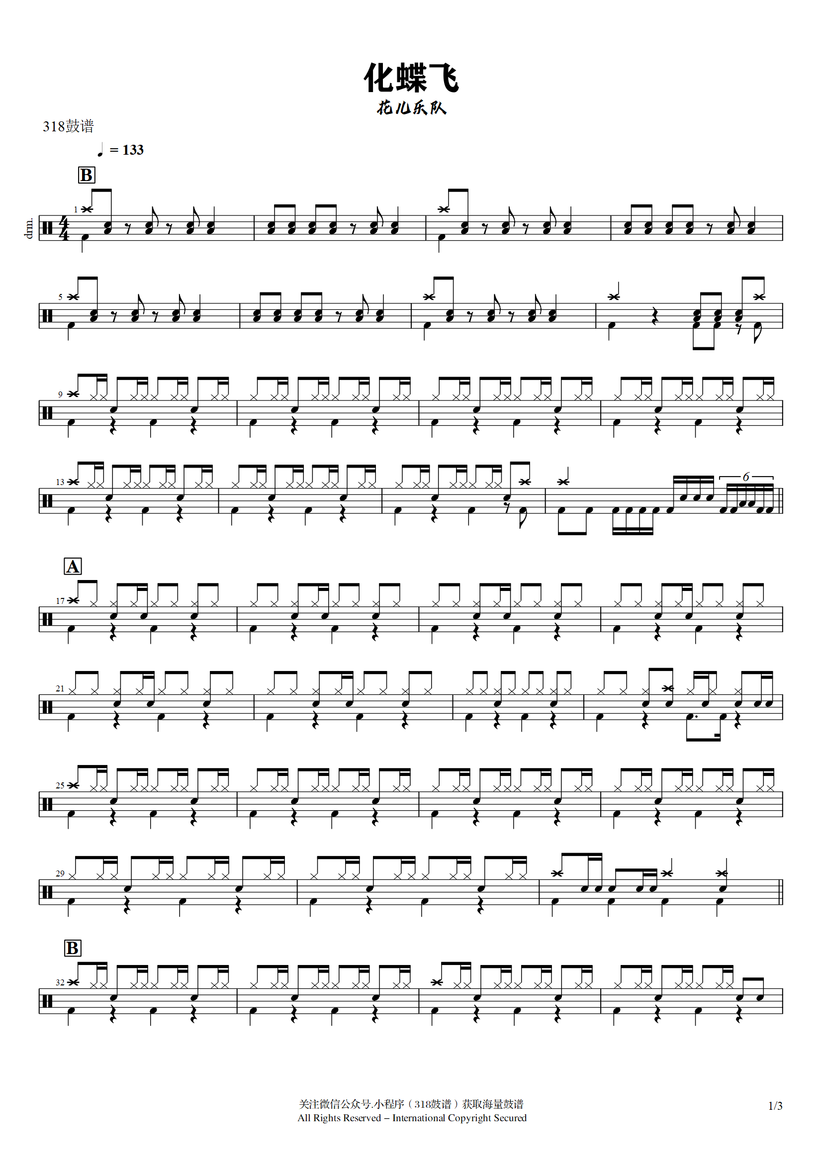 花儿乐队-化蝶飞