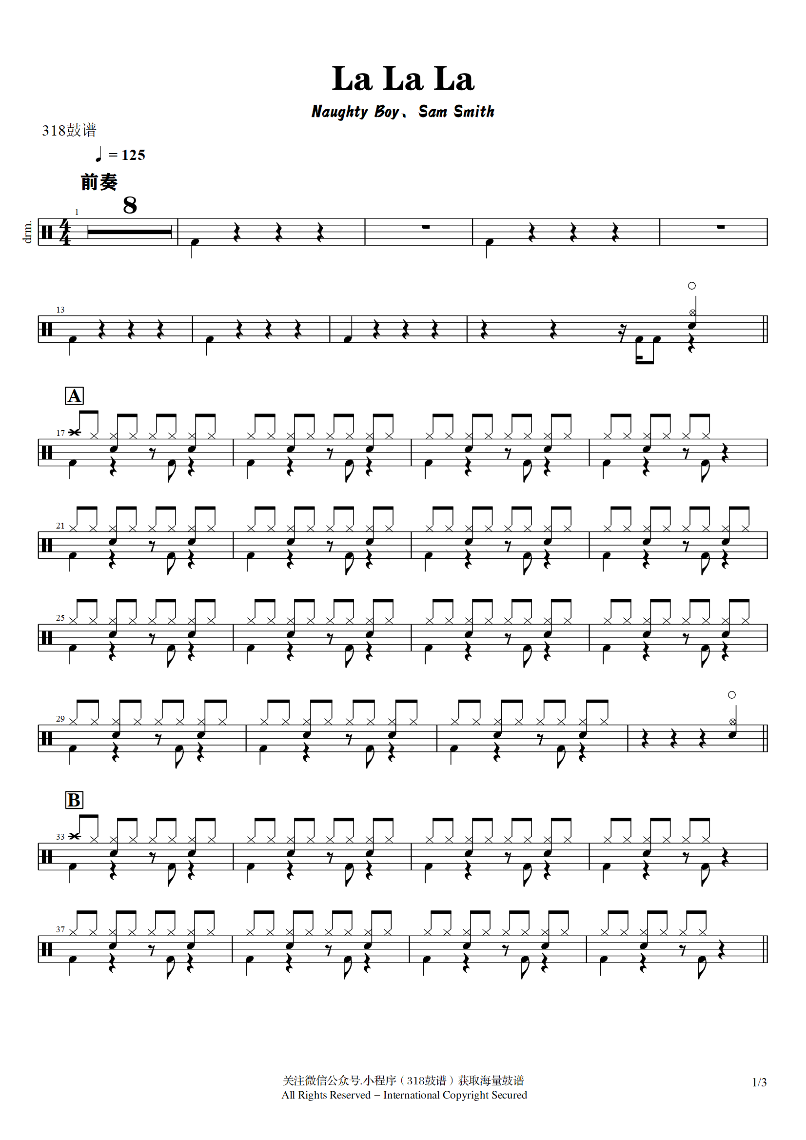 Naughty Boy、Sam Smith-La La La