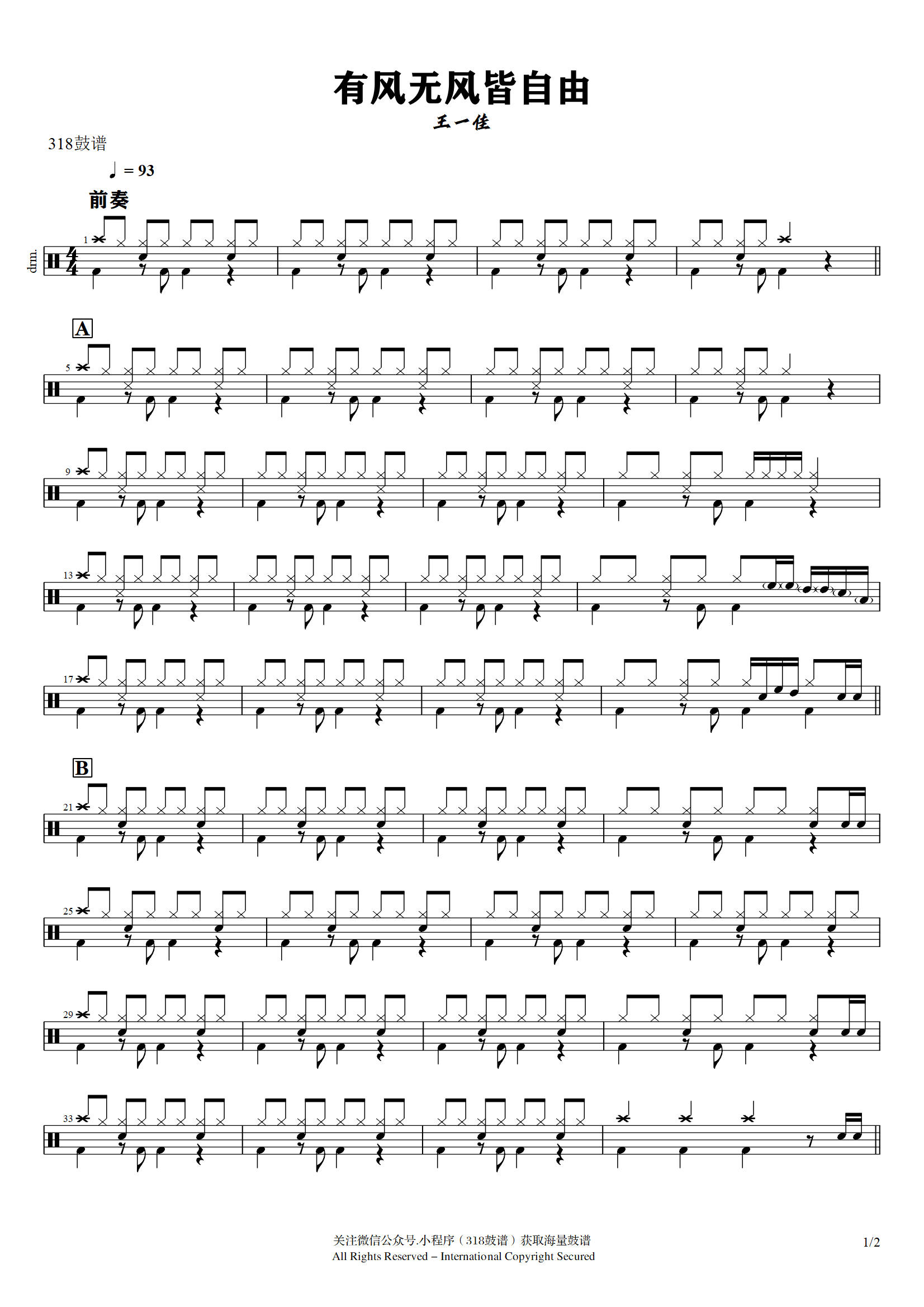 王一佳-有风无风皆自由