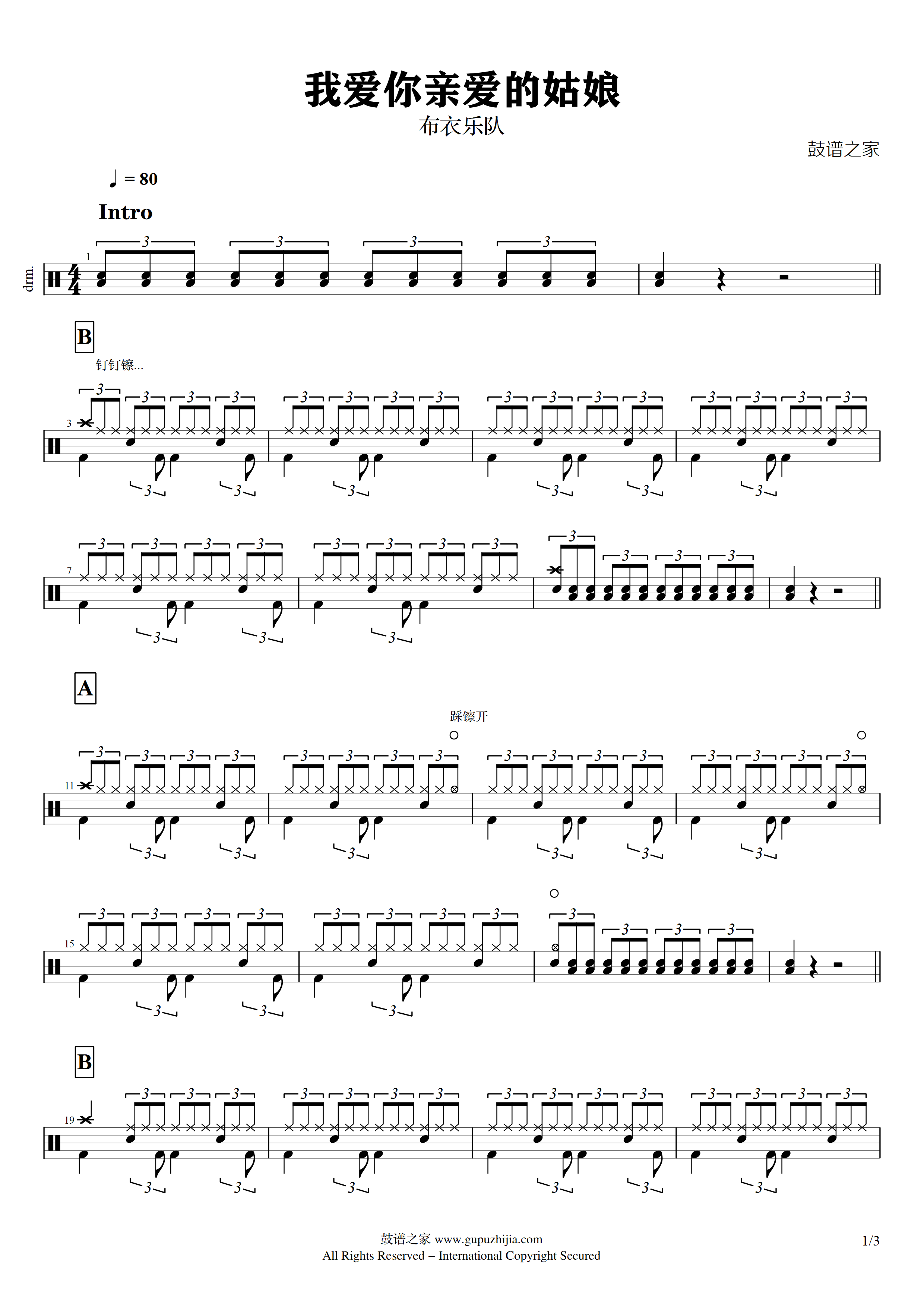 布衣乐队-我爱你亲爱的姑娘