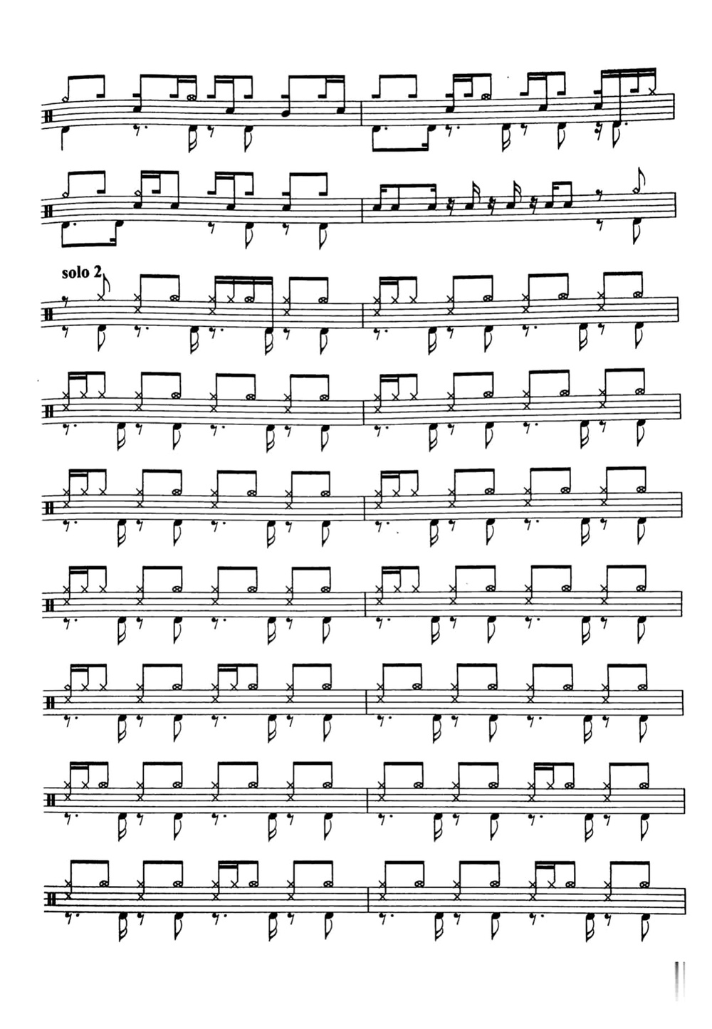 《Chicken》 中国音乐学院新版架子鼓考级七级