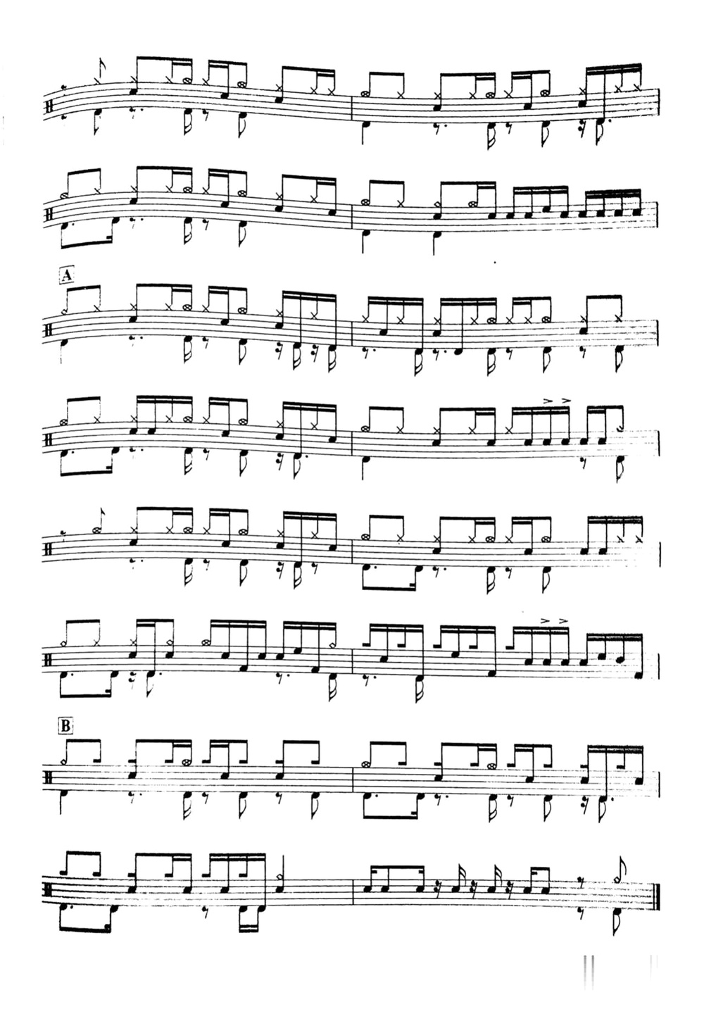 《Chicken》 中国音乐学院新版架子鼓考级七级