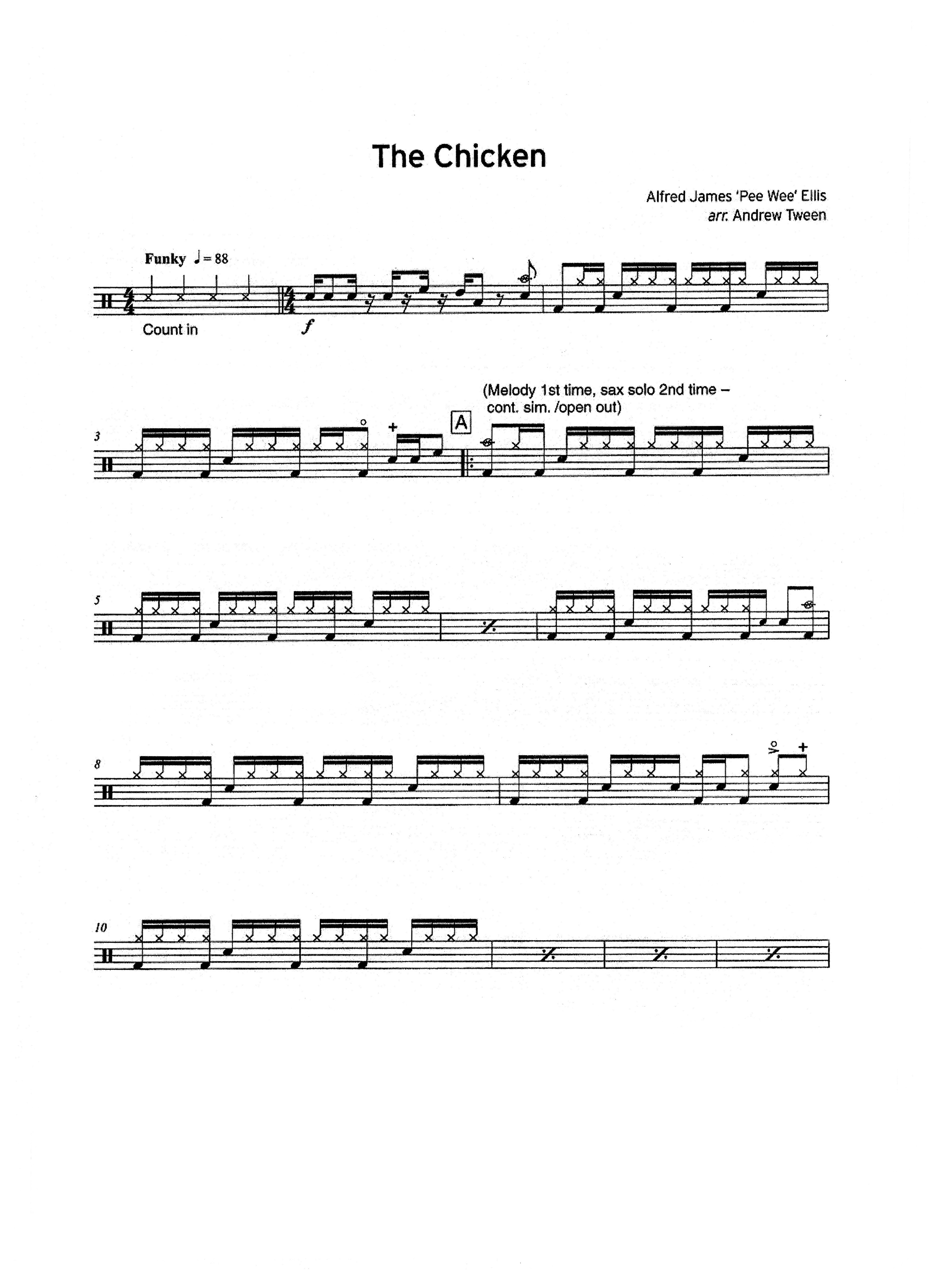 四级曲目The Chicken