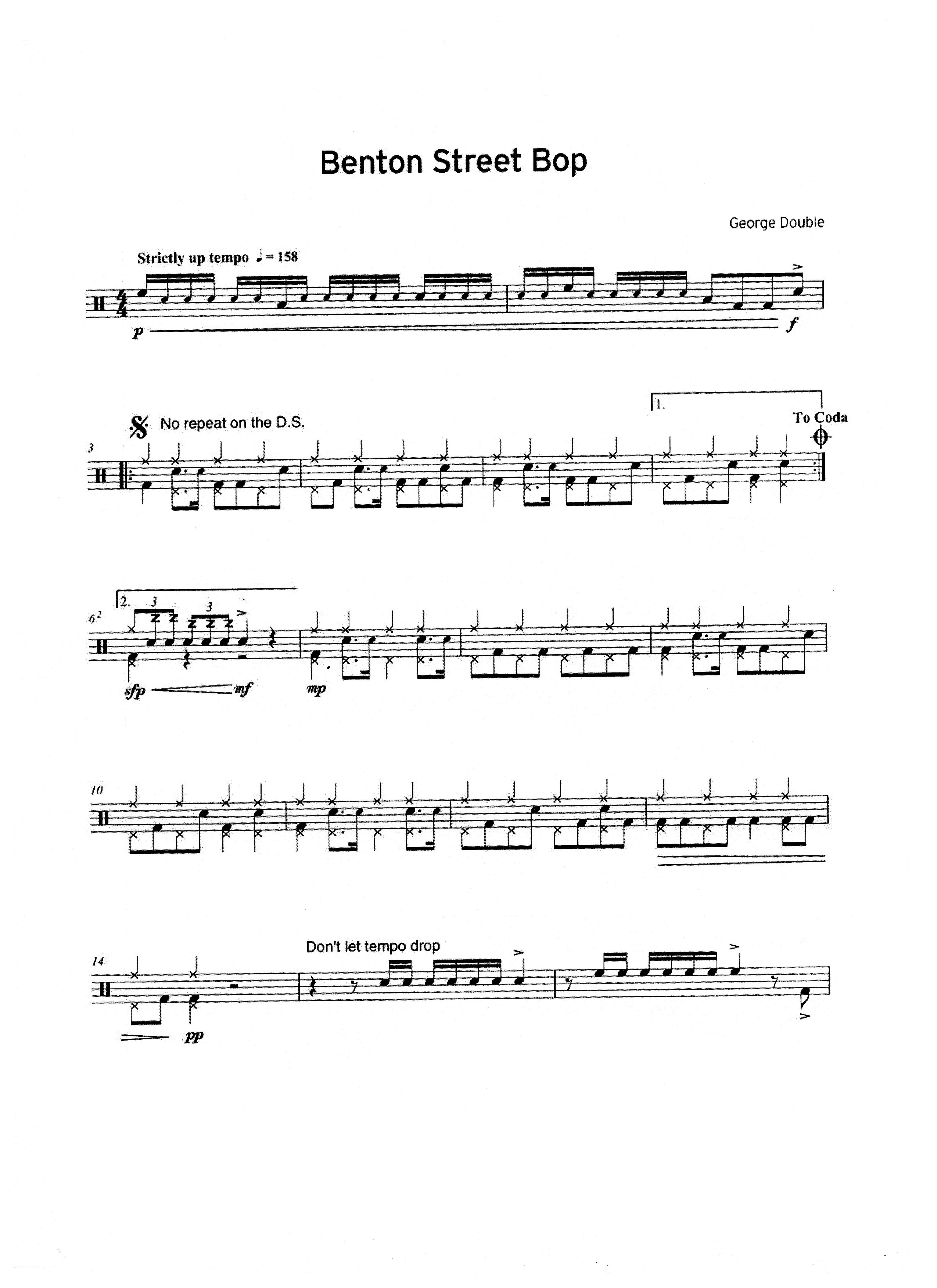 五级曲目8 Benton Street bop