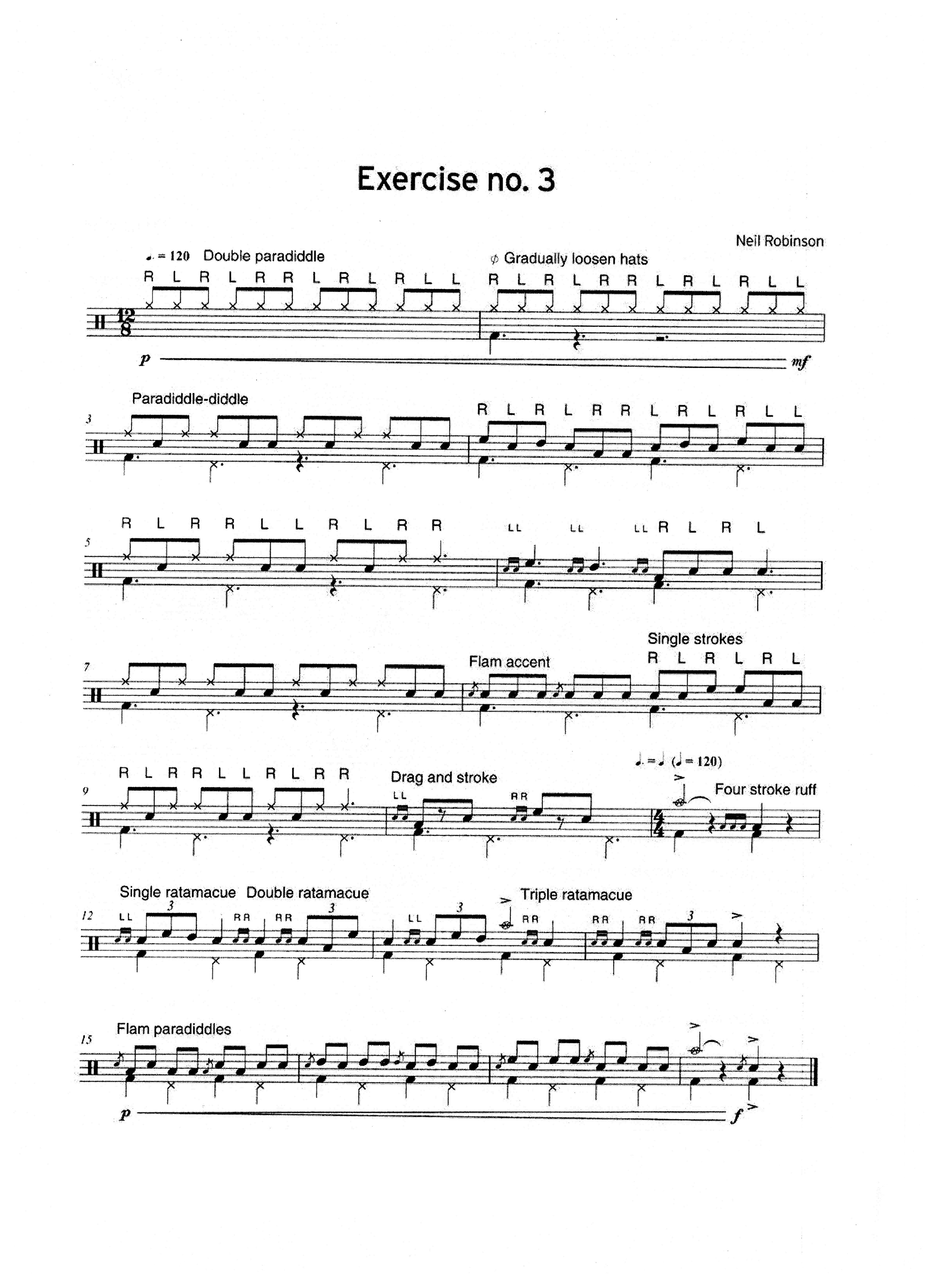 五级曲目3 Exercise No.3