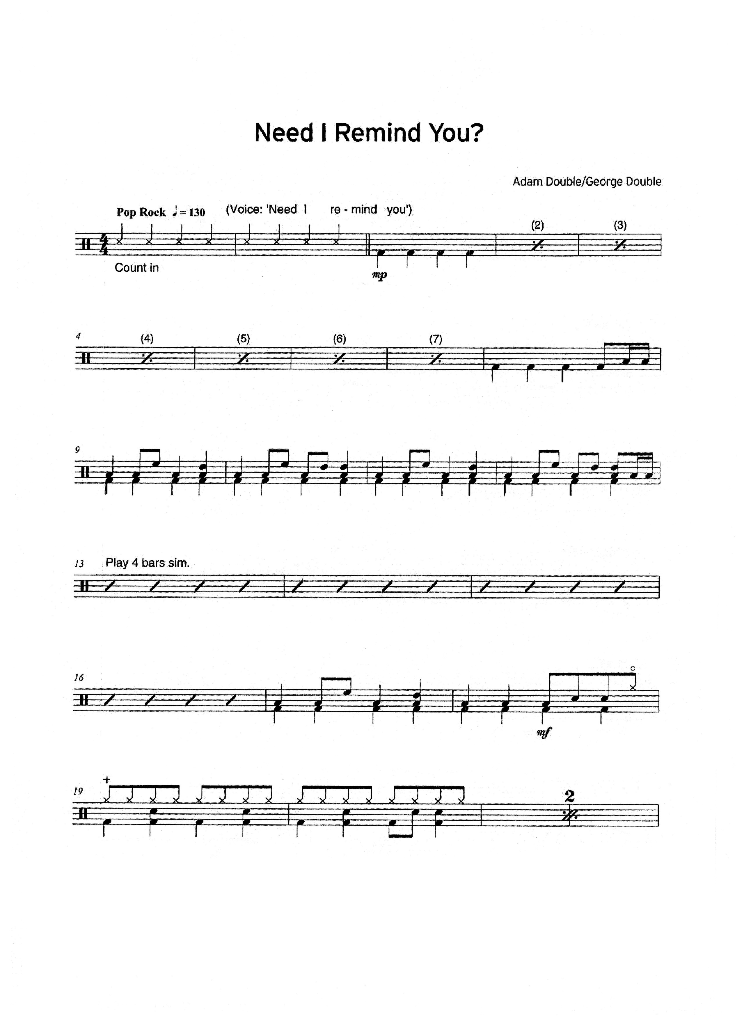 三级曲目Need i Remind you