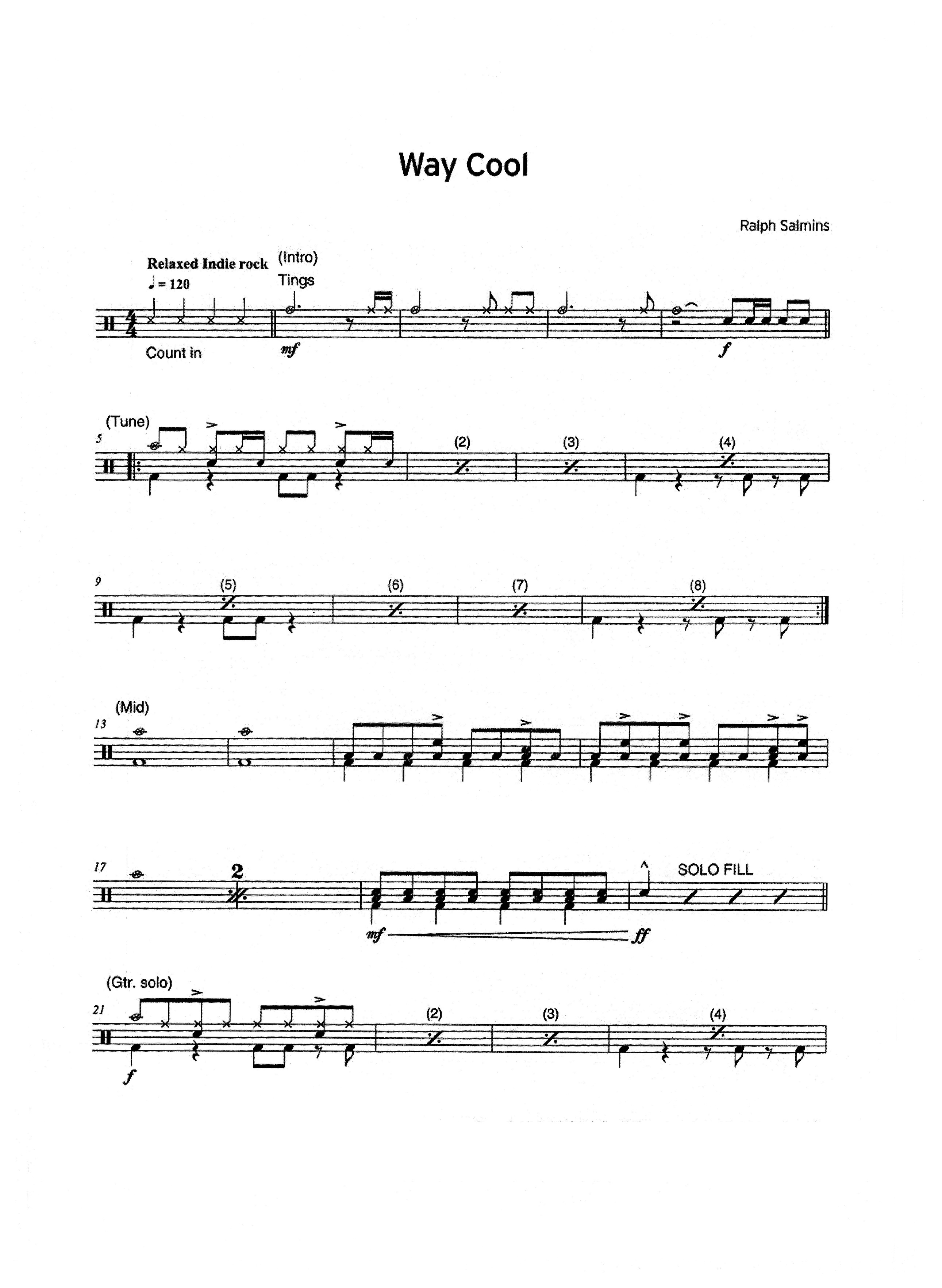 三级曲目Way Cool