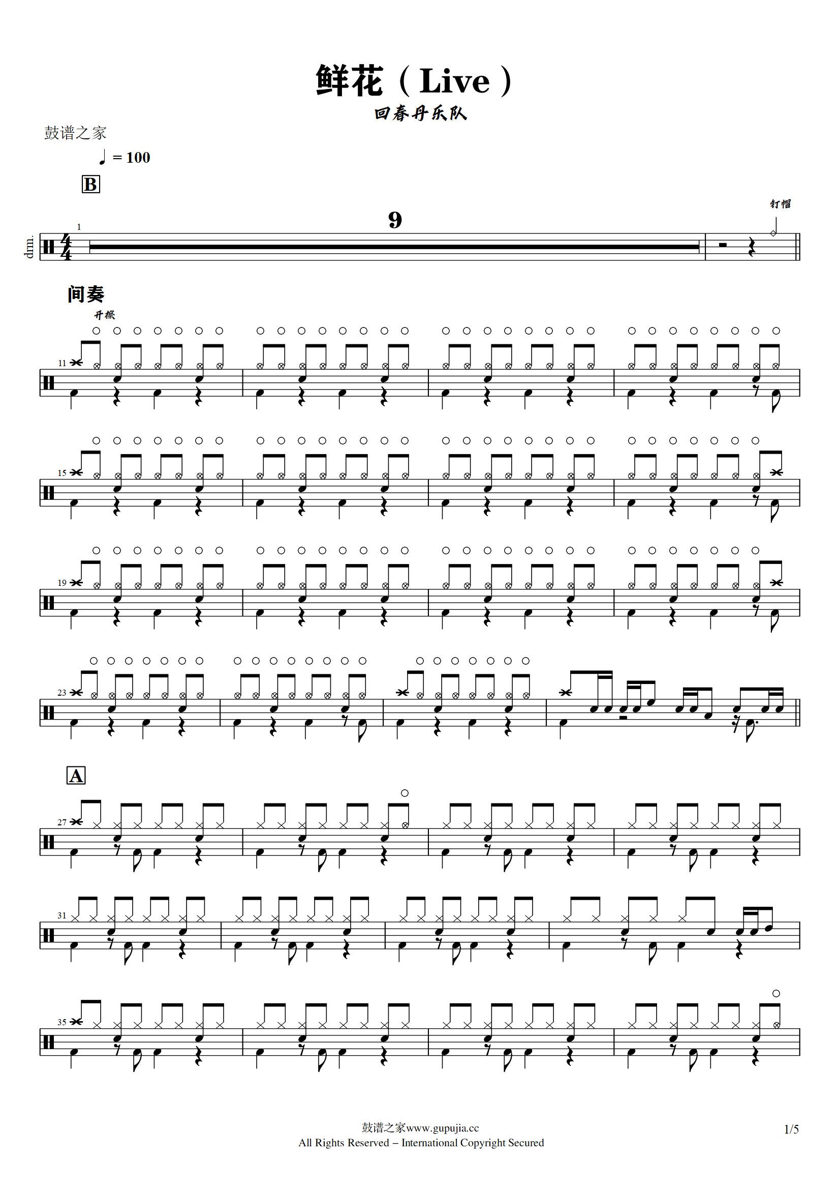 回春丹-鲜花（Live）